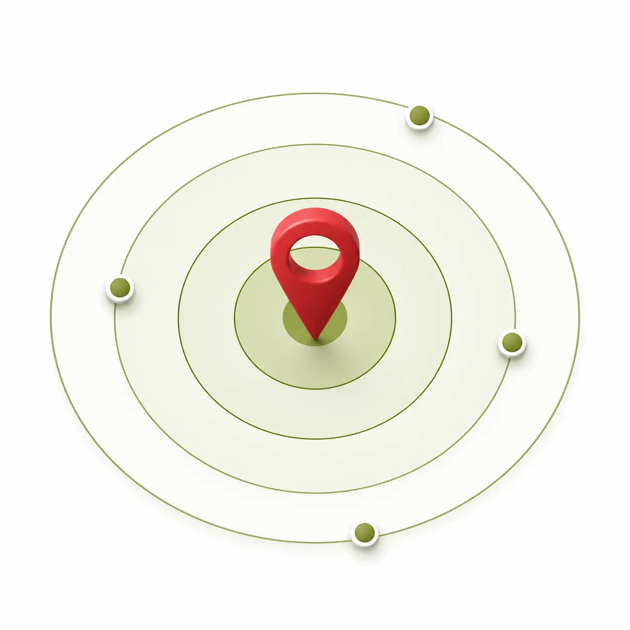 Local SEO map radius targeting